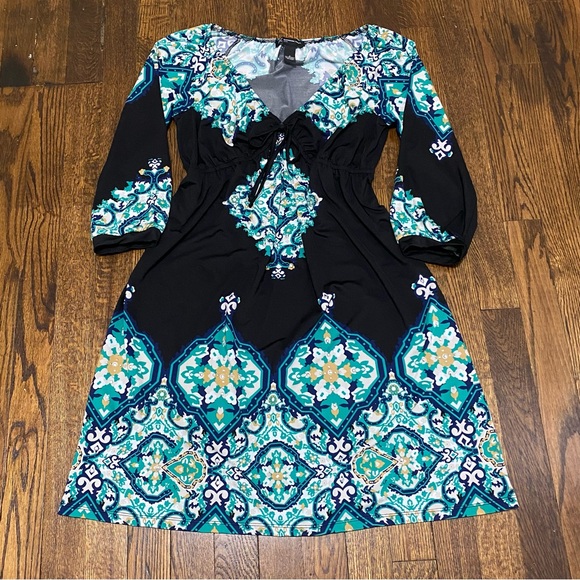 Like new INC empire waist dress - Picture 3 of 11